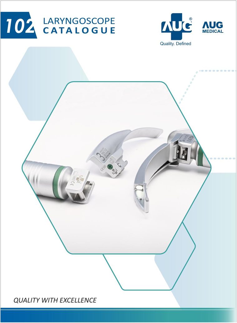 Laryngoscope Series Catalogue cover